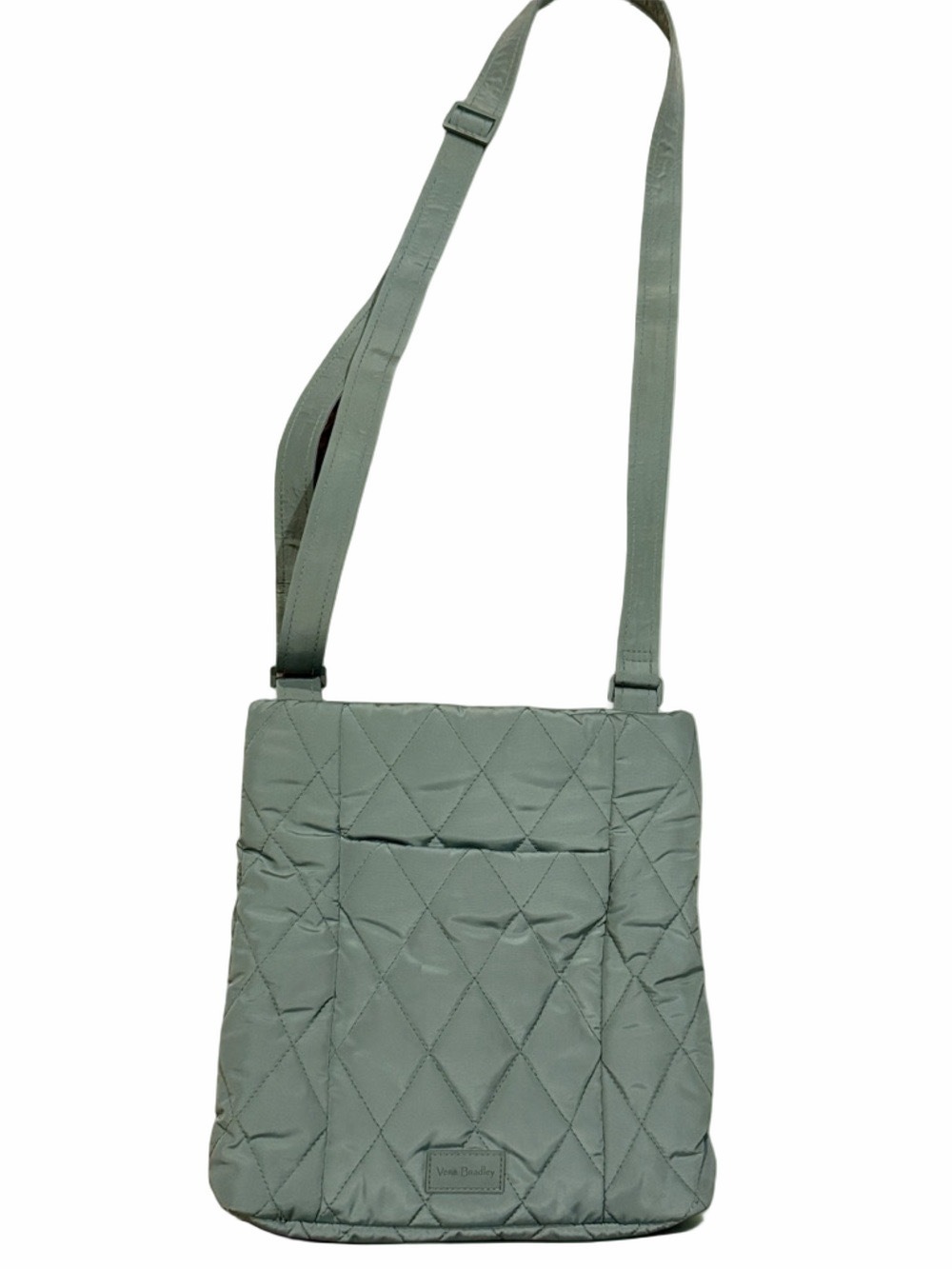 Vera Bradley Medium Hipster Olive Leaf Performance Twill